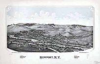 Bird's-eye View of Newport