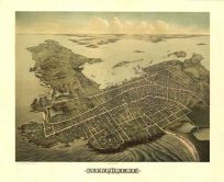 Bird's-eye View of Newport