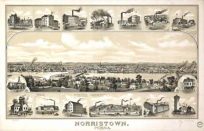 Bird's-eye View of Norristown