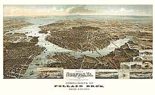 Bird's-eye View of Norfolk Bird's-eye View of Norfolk