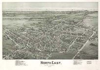 Bird's-eye View of North East