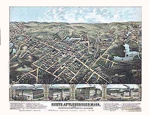 Bird's-eye View of North Attleborough Bird's-eye View of North Attleborough
