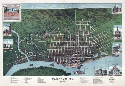 Bird's-eye View of Paducah