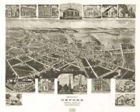 Bird's-eye View of Oxford