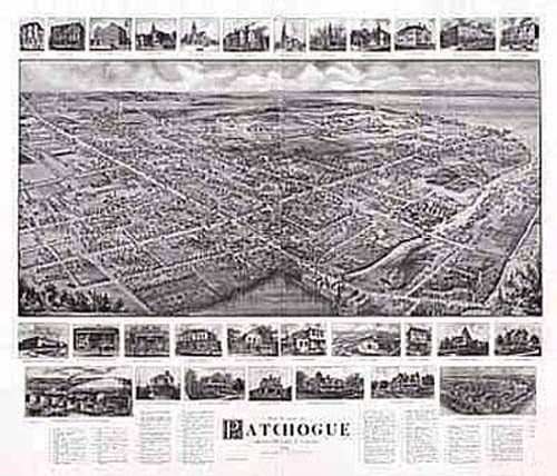 Bird's-eye View of Patchogue