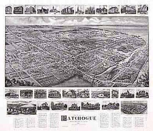 Bird's-eye View of Patchogue Bird's-eye View of Patchogue