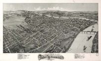 Bird's-eye View of Parkersburg