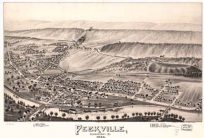 Bird's-eye View of Peckville