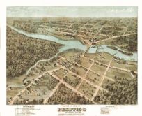 Bird's-eye View of Peshtigo