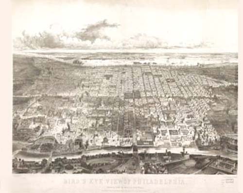 Bird's-eye View of Philadelphia Bird's-eye View of Philadelphia