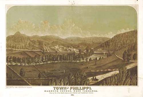 Bird's-eye View of Philippi