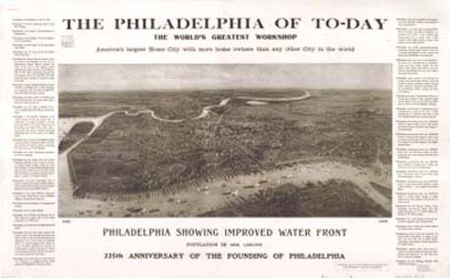 Bird's-eye View of Philadelphia