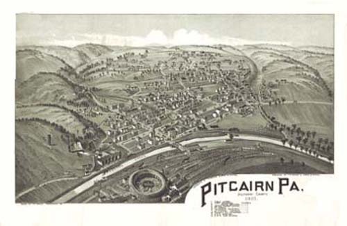 Bird's-eye View of Pitcairn
