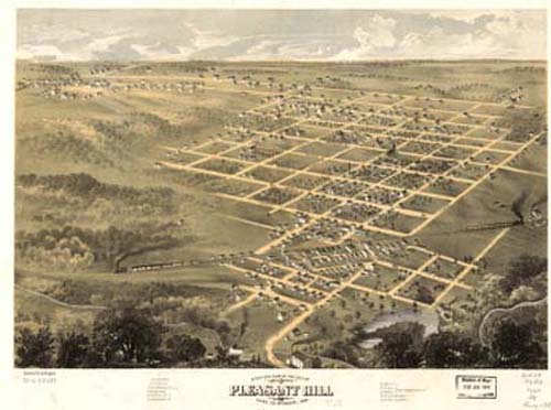Bird's-eye View of Pleasant Hill Bird's-eye View of Pleasant Hill