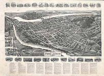 Bird's-eye View of Port Jervis