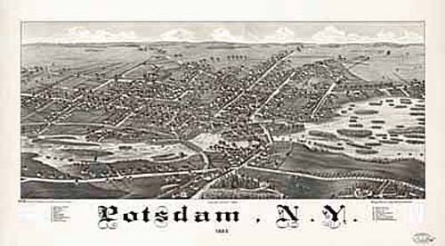 Bird's-eye View of Potsdam