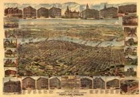 Bird's-eye View of Portland