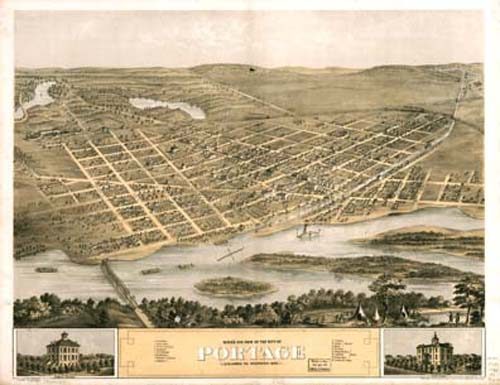 Bird's-eye View of Portage