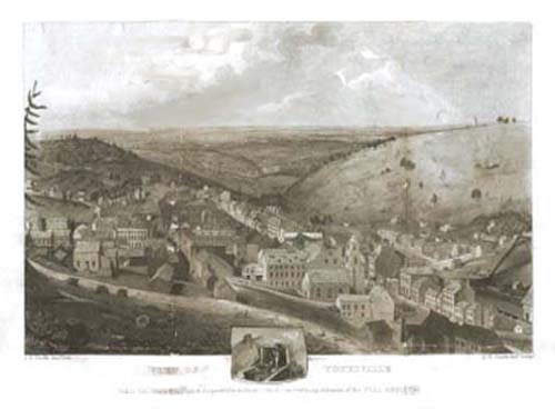 Bird's-eye View of Pottsville