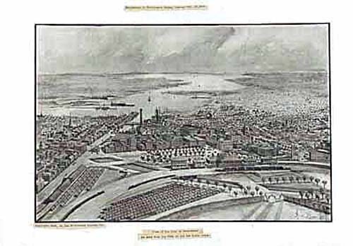 Bird's-eye View of Providence