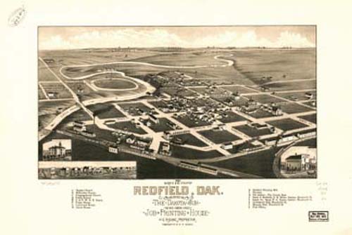Bird's-eye View of Redfield
