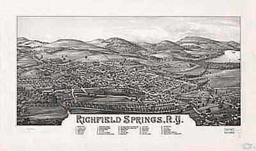 Bird's-eye View of Richfield Springs Bird's-eye View of Richfield Springs
