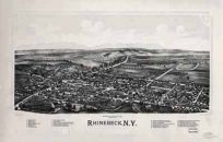 Bird's-eye View of Rhinebeck