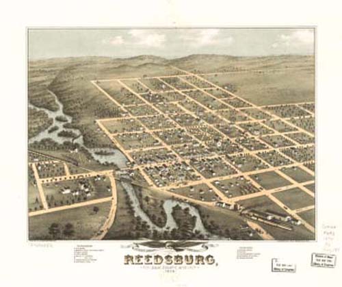 Bird's-eye View of Reedsburg