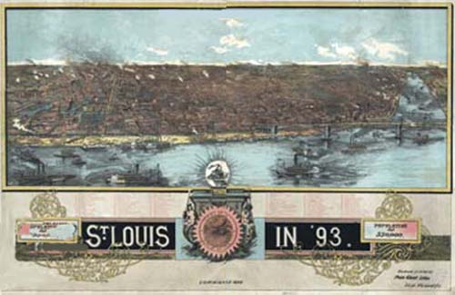 Bird's-eye View of St. Louis