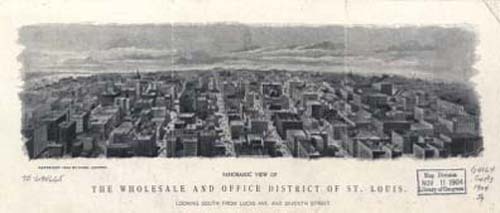 Bird's-eye View of St. Louis Bird's-eye View of St. Louis