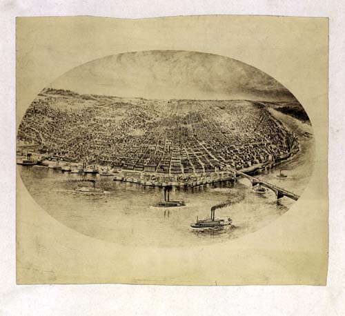 Bird's-eye View of St. Louis Bird's-eye View of St. Louis