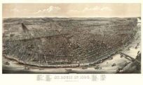 Bird's-eye View of St. Louis