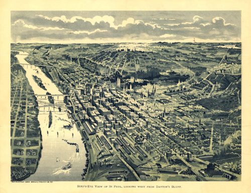 Bird's-eye View of St. Paul