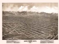 Bird's-eye View of Salt Lake City