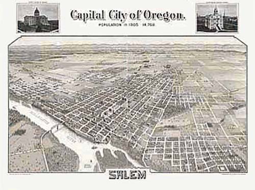 Bird's-eye View of Salem Bird's-eye View of Salem