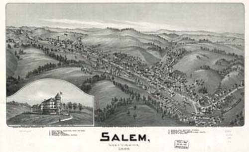 Bird's-eye View of Salem