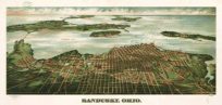 Bird's-eye View of Sandusky