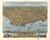 Bird's-eye View of Sandusky