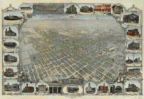 Bird's-eye View of San Jose