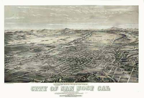 Bird's-eye View of San Jose