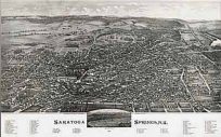 Bird's-eye View of Saratoga Springs