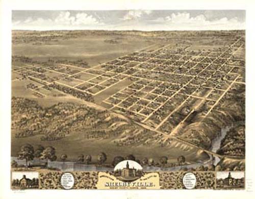 Bird's-eye View of Shelbyville