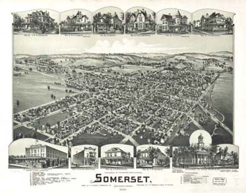 Bird's-eye View of Somerset Bird's-eye View of Somerset