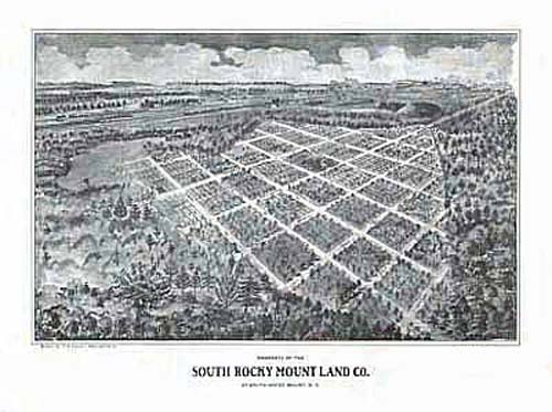 Bird's-eye View of Rocky Mount(South) Bird's-eye View of Rocky Mount(South)