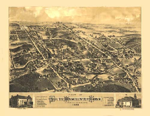 Bird's-eye View of South Manchester