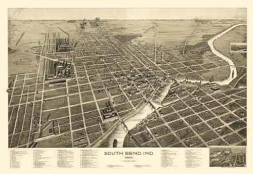 Bird's-eye View of South Bend