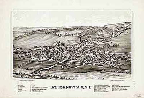 Bird's-eye View of St. Johnsville