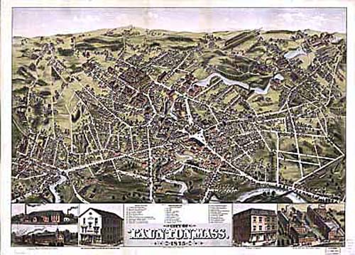 Bird's-eye View of Taunton Bird's-eye View of Taunton