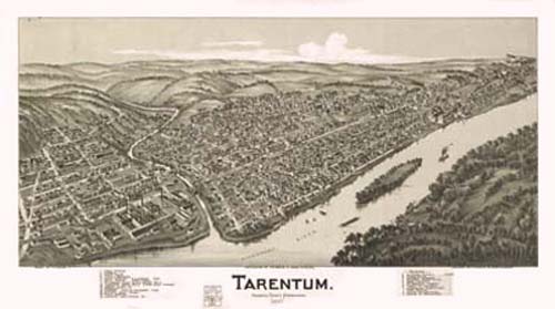 Bird's-eye View of Tarentum