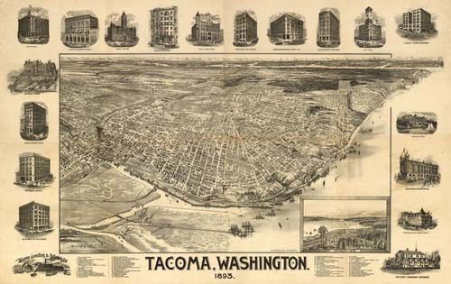 Bird's-eye View of Tacoma